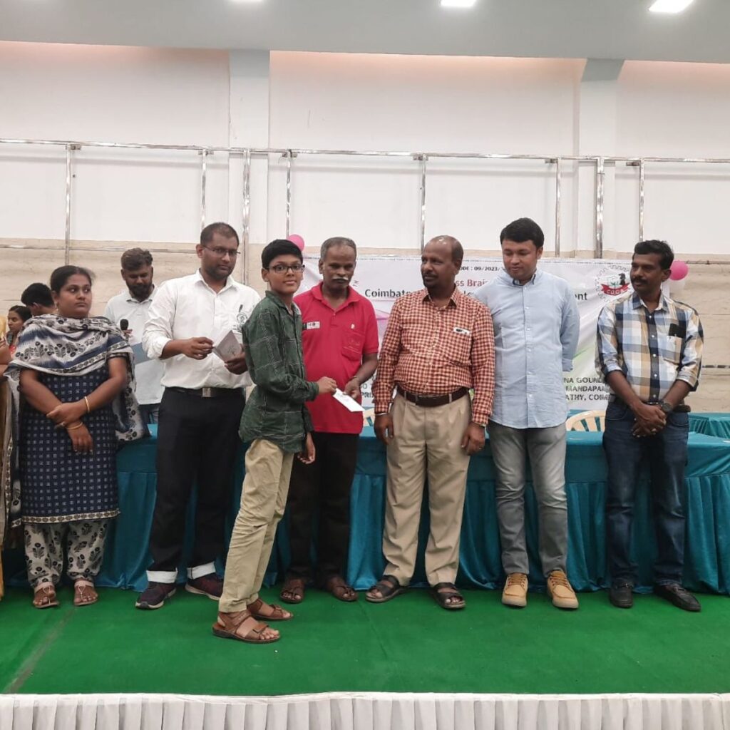 chess academy tournament winner photo, student prize ceremony after chess training