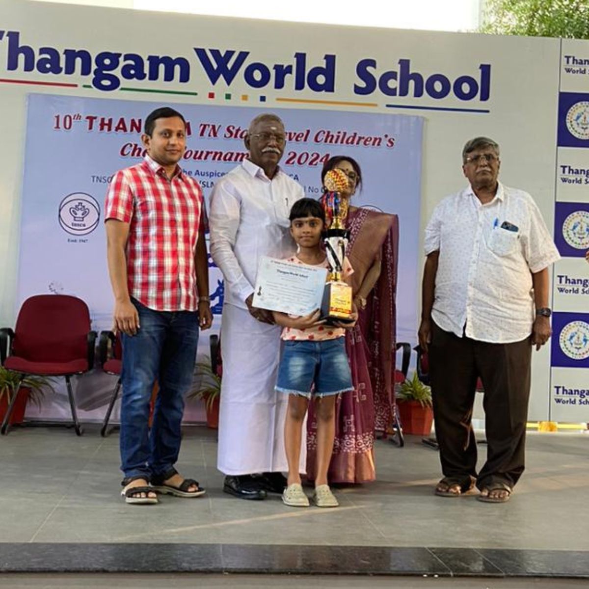coimbatore chess academy student wins 2nd place in state tournament