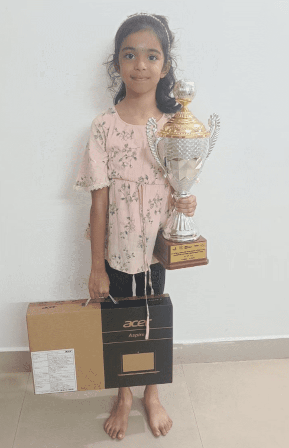 Young students practicing chess under supervision