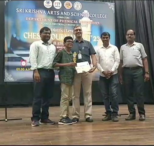 student chess tournament winner – chess classes india